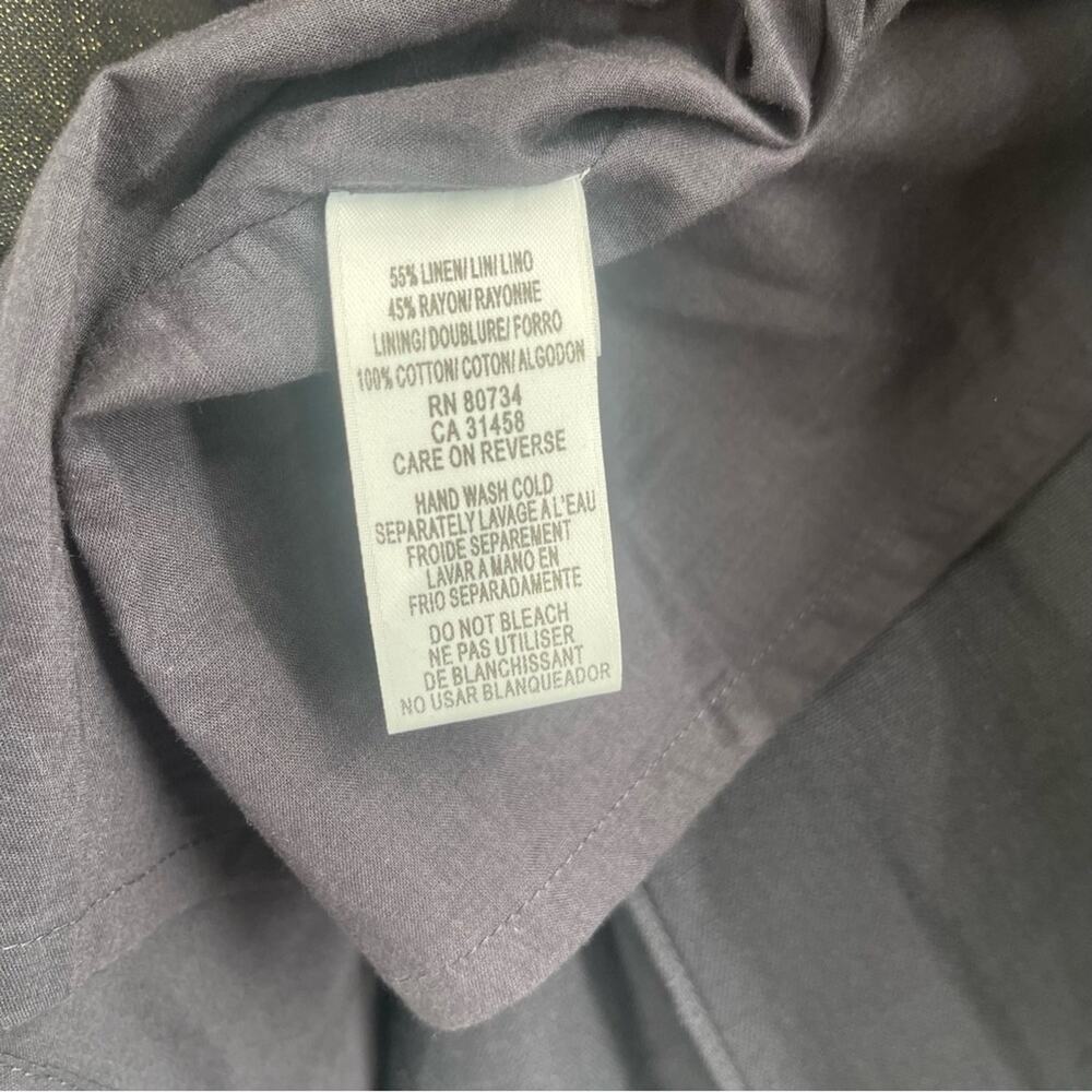 BCBGMAXAZRIA Skirt Size 4 Gold Black Pleated High Waisted A-Line Business Casual - Picture 12 of 14